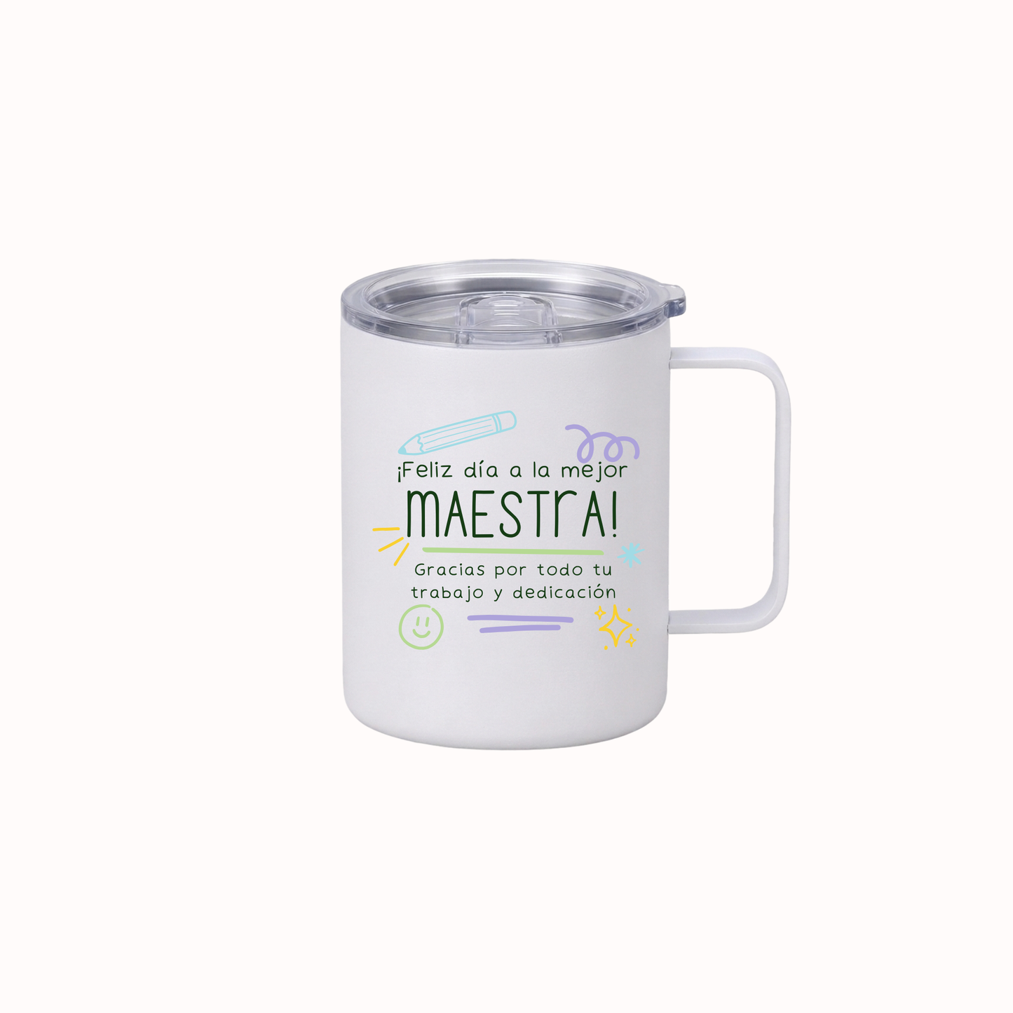 Maestra Ceramic Travel Mug