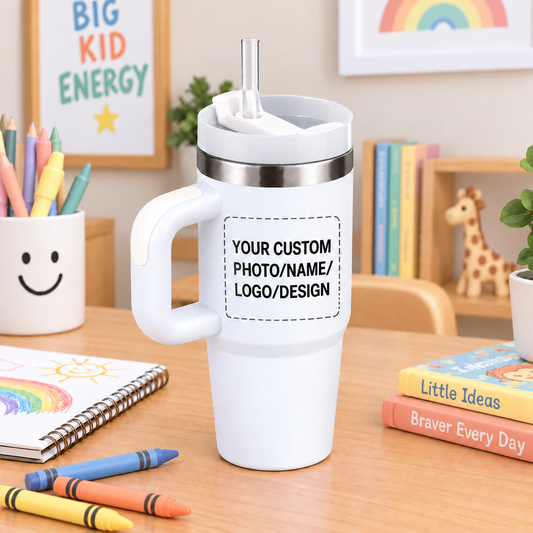 Custom Kids Tumbler with Handle